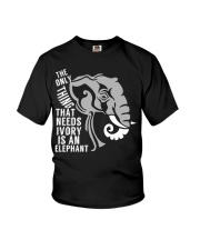 Elephants That Needs Ivory Is An Elephant Youth T-Shirt tile