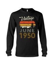 June 1950 Vintage June Birthday Long Sleeve Tee tile