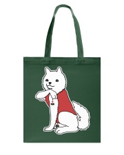 Samoyed Dog Tattoo I Love Mom Tote Bag tile