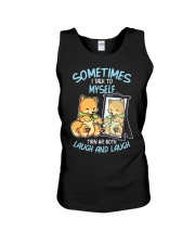 Shiba Inu Dog Laugh And Laugh Unisex Tank tile