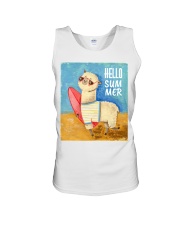 Llama Hello Summer Llama 1 Unisex Tank tile