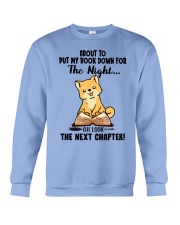 Book Oh Look The Next Chapter Shiba Inu Crewneck Sweatshirt tile