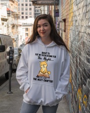 Book Oh Look The Next Chapter Shiba Inu Hooded Sweatshirt lifestyle-unisex-hoodie-front-1