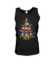 Bulldog Dog French Bulldog Christmas Tree 2 Unisex Tank tile