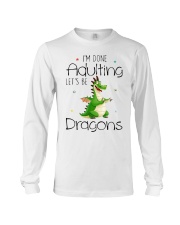 Dragon I'm Done Adulting Long Sleeve Tee tile