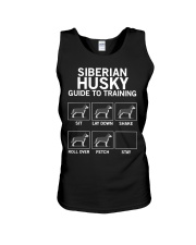 Husky Dog Siberian Husky Training Unisex Tank tile