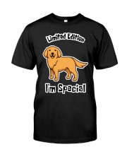Golden Retriever Dog Limited Edition I'm Special Classic T-Shirt tile