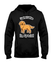 Golden Retriever Dog Limited Edition I'm Special Hooded Sweatshirt front