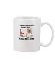 Bulldog Dog She Also Needs A Dog 040220-2 Mug tile