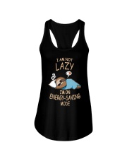 Sloth I'm not Lazy I'm On My Energy Saving Mode Ladies Flowy Tank tile
