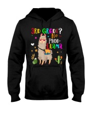 Llama 3rd Grade No Prob-Llama Hooded Sweatshirt front