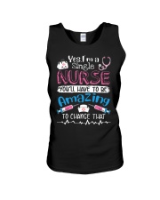 Nurse I'm A Single Nurse Unisex Tank tile