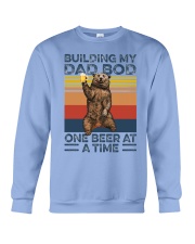 Father Building My Dad Bod One Beer At A Time Crewneck Sweatshirt tile