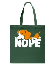 Beagle Dog Napping Beagle Tote Bag tile