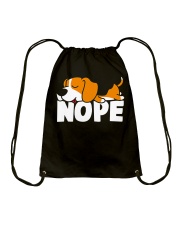 Beagle Dog Napping Beagle Drawstring Bag tile