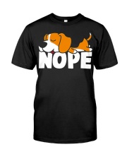 Beagle Dog Napping Beagle Classic T-Shirt tile