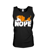Beagle Dog Napping Beagle Unisex Tank tile