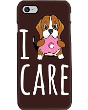 Beagle Dog Beagle I Donut Care Phone Case tile