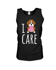 Beagle Dog Beagle I Donut Care Unisex Tank tile