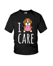Beagle Dog Beagle I Donut Care Youth T-Shirt tile