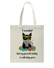 Cat My Favorite Hobby Is Collecting Yarn Tote Bag tile
