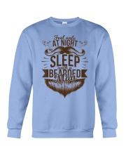 Beard Feel Safe At Night Crewneck Sweatshirt tile