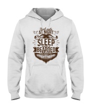 Beard Feel Safe At Night Hooded Sweatshirt front