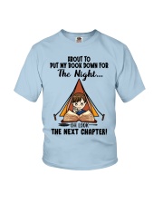Book Oh Look The Next Chapter Camping Youth T-Shirt tile