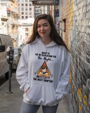 Book Oh Look The Next Chapter Camping Hooded Sweatshirt lifestyle-unisex-hoodie-front-1