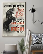 Horse You are Too Afraid To Look Ahead 24x36 Poster lifestyle-poster-1