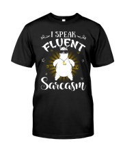 Llama I Speak Fluent Sarcasm Classic T-Shirt tile