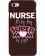Mother Nurse By Day Super Mom By Night Phone Case tile