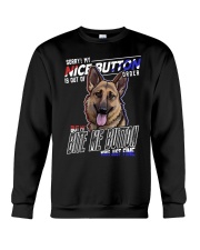 German Shepherd Dog Nice Button Crewneck Sweatshirt tile