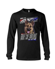German Shepherd Dog Nice Button Long Sleeve Tee tile