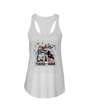 Teacher Saurus Ladies Flowy Tank tile