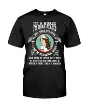 Nurse I'm Hard Headed Not Hard Hearted Classic T-Shirt tile