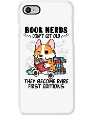Corgi Dog Book Nerds Phone Case tile