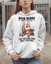 Corgi Dog Book Nerds Hooded Sweatshirt apparel-hooded-sweatshirt-lifestyle-07