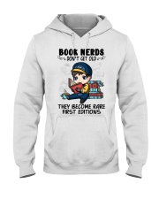 Mechanic Book Nerds Don't Get Old Hooded Sweatshirt front