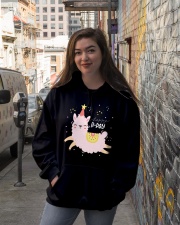 Llama 080520-10 Hooded Sweatshirt lifestyle-unisex-hoodie-front-1