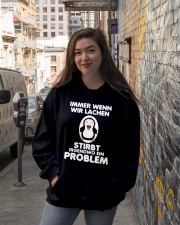 Penguins Smile Funny Saying Penguins Ice Bird Hooded Sweatshirt lifestyle-unisex-hoodie-front-1