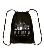 Husky Dog Overthinking Drawstring Bag tile