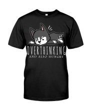Husky Dog Overthinking Classic T-Shirt tile