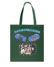 Bulldog Dog Antidepression Tote Bag tile