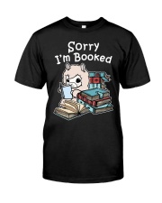 Llama Sorry I'm Booked Classic T-Shirt tile