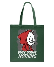 Samoyed Dog Busy Doing Nothing Tote Bag tile