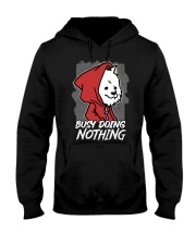 Samoyed Dog Busy Doing Nothing Hooded Sweatshirt front