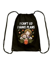 Mother I Can't Go I Have Plans Drawstring Bag tile