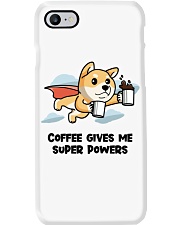 Shiba Inu Dog Coffee Gives Me Phone Case tile