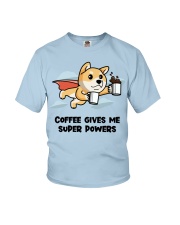 Shiba Inu Dog Coffee Gives Me Youth T-Shirt tile